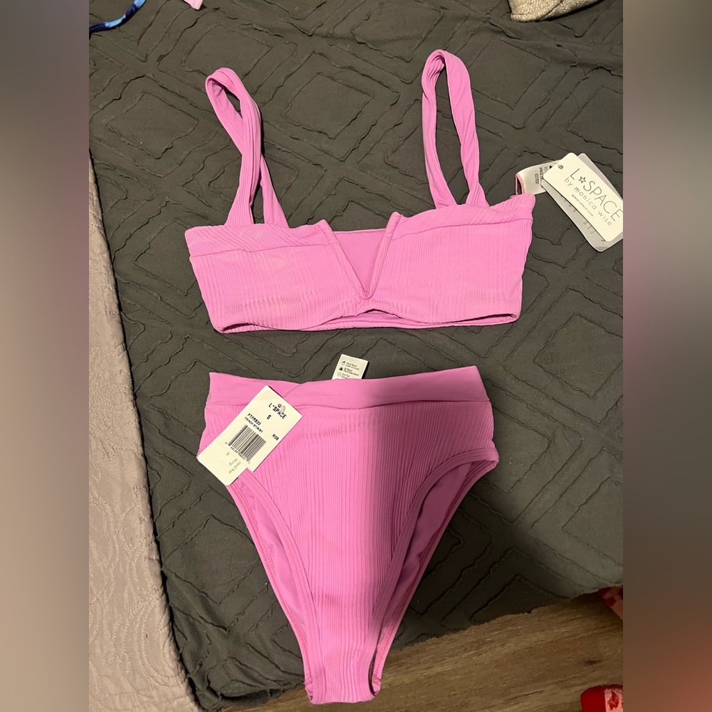 Pink L*space swimsuit - brand new